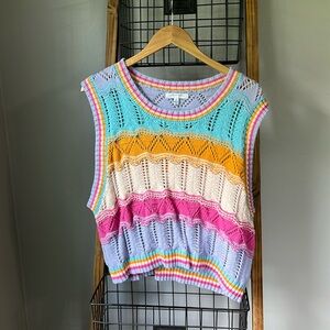 Crochet Tank size small